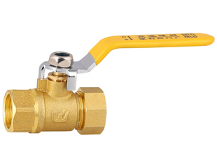 Aluminum plastic pipe internal tooth high temperature ball valve
